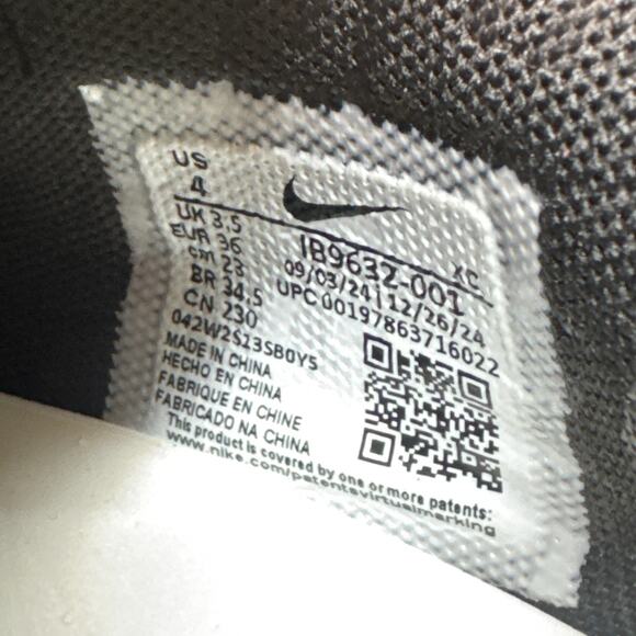 Size 4 - Nike Air Zoom GT Cut 3 Turbo LX Black Label Pack (IB9632-001)‎ NEW main image 4